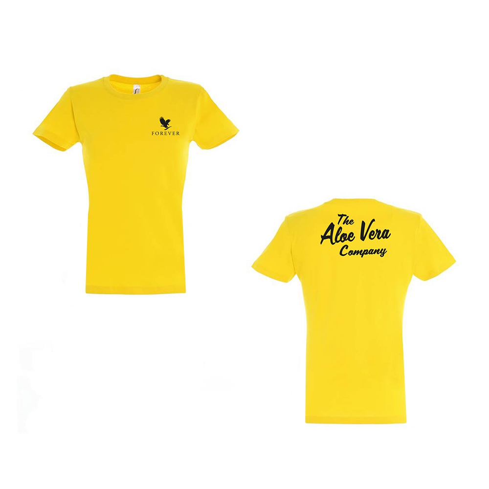 Póló The Aloe Vera Company - sárga - férfi